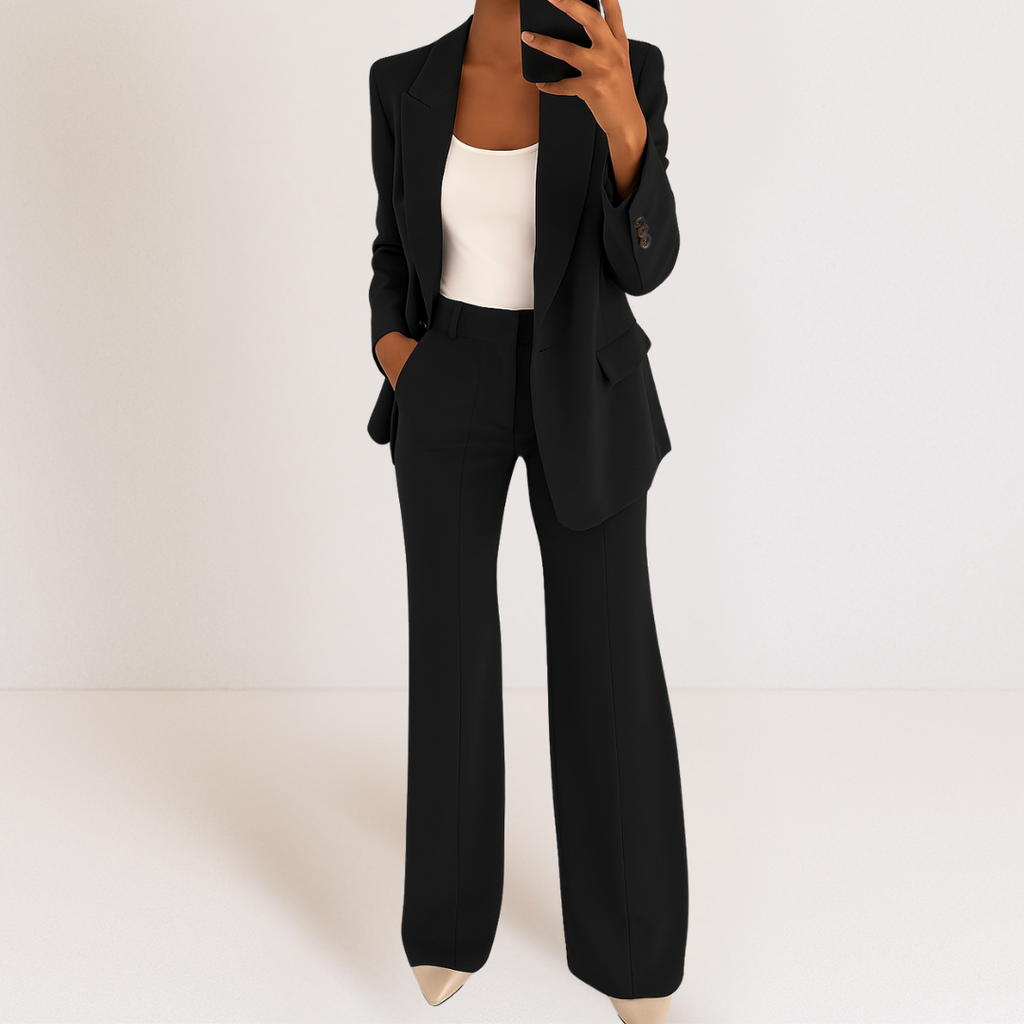 Elegant and Modern Two-piece Suit