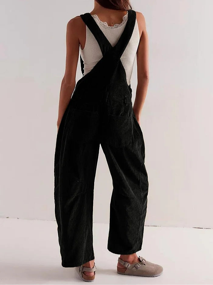 Vintage Corduroy Workwear Jumpsuit